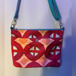 Fossil Colorful Geometric Crossbody Bag